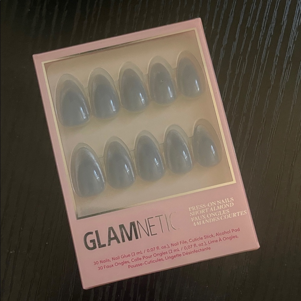 Glamnetic Gray Press-On Nails